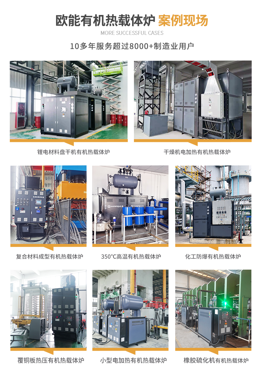 電熱有機熱載體爐案例